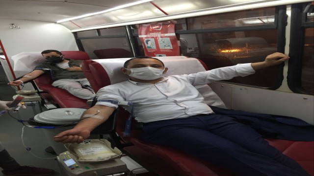 Kadir Gecesinde kan bağışında bulundular