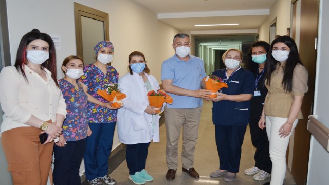 Kahramanmaraşta hemşireler günü kutlandı