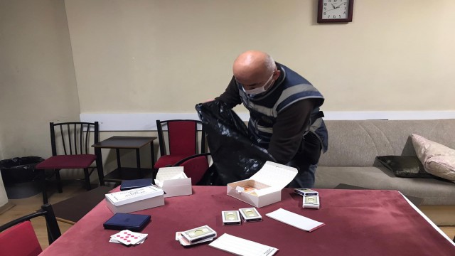 Kahramanmaraşta kumar oynayanlara baskın