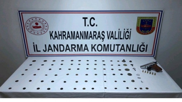 Kahramanmaraşta tarihi eser operasyonu