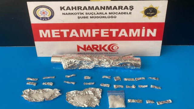 Kahramanmaraşta uyuşturucuya 2 tutuklama