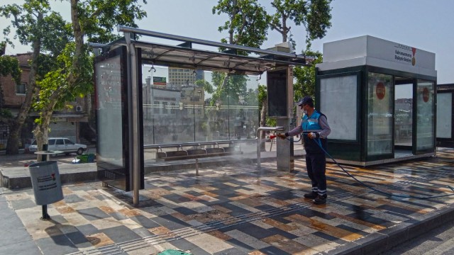 Kahramanmaraşta zararlılarla mücadele