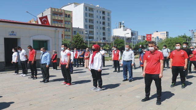 Kahtada 19 Mayıs Gençlik ve Spor Bayramı kutlandı