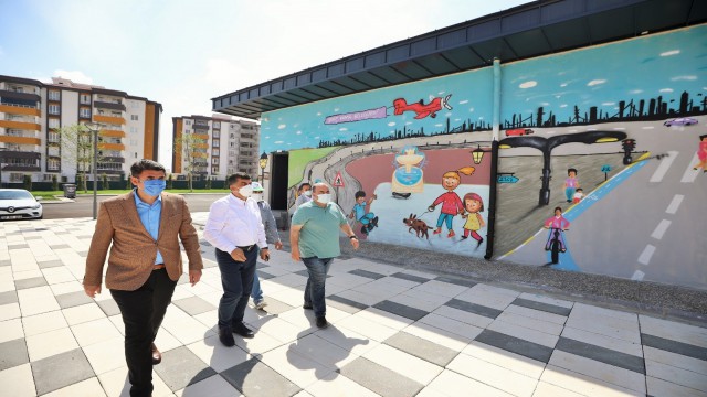 Kalaylı ile Fadıloğlu, projeleri yerinde incelediler