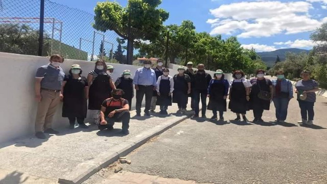 Karacasuya renk katan çalışma tüm hızıyla devam ediyor