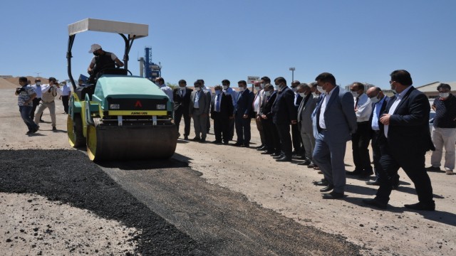 Karamanda İl Özel İdaresine alınan araçlar törenle hizmete başladı