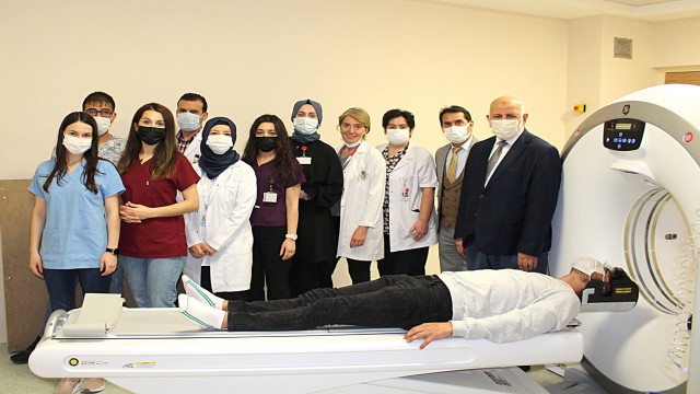 Karasu Devlet Hastanesine tomografi cihazı kazandırıldı