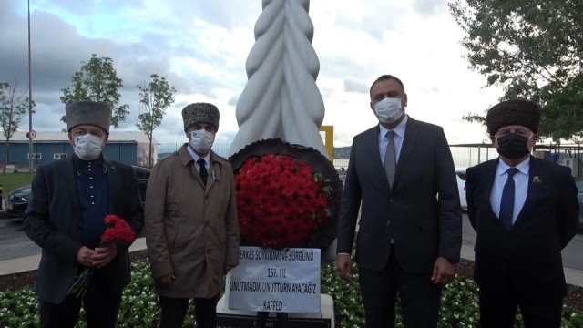 Kartalda, Çerkes Sürgünü 157. yılında anıldı