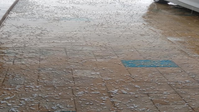 Kastamonuda dolu yağışı etkili oldu