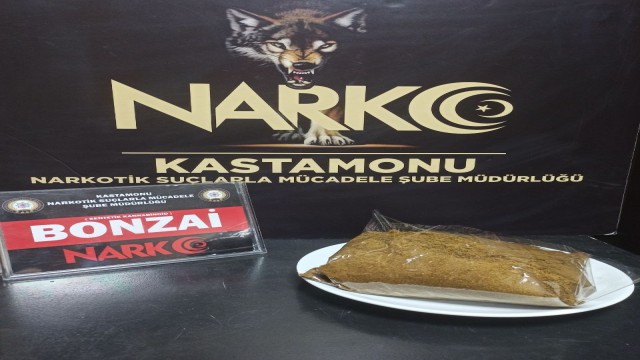 Kastamonuda uyuşturucu ile yakalanan şahıs tutuklandı
