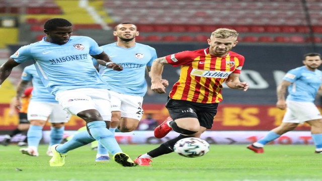 Kayserispor 3 maçta 5 puan topladı