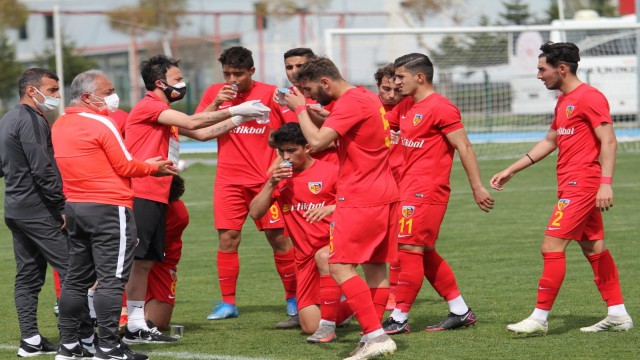 Kayserispor U19 takımı Gaziantepte