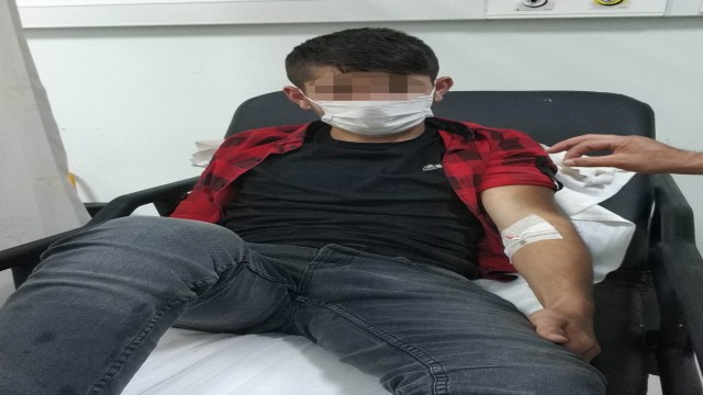 Kazada yaralandı, hastanede Duvardan düştüm dedi