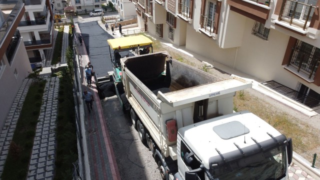 Keçiörende asfalt sezonu başladı