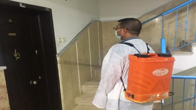 Keçiörende tam kapanmada 450, bir yılda 55 bin noktada dezenfeksiyon