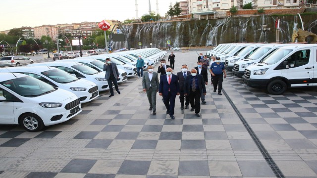 Keçiörene daha hızlı hizmet için 42 yeni araç