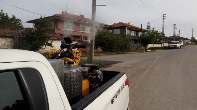 Kırıkkalede vektörle mücadele sürüyor