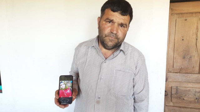 Kızının kaçırıldığını iddia eden baba, kızını geri istiyor