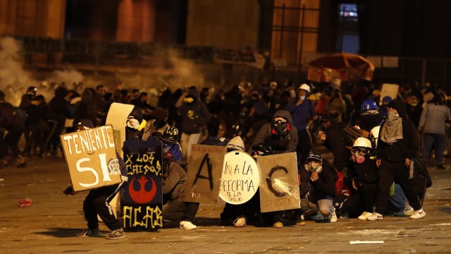 Kolombiyada uzlaşma sağlanamadı, hükümet karşıtları tekrar sokağa indi