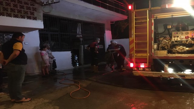 Komşunun dikkati yangının büyümesini önledi