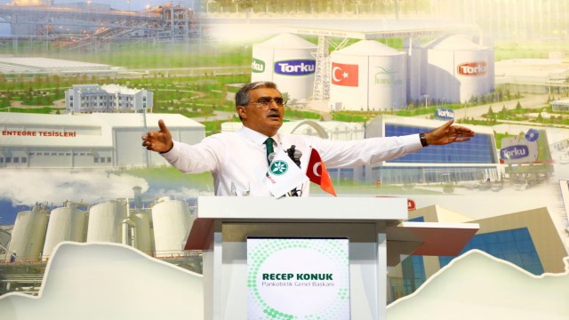 Konuk: “Türkiyenin sanayi devleri arasında ilk 50deki 2 gıda şirketinden biri Konya Şeker oldu”