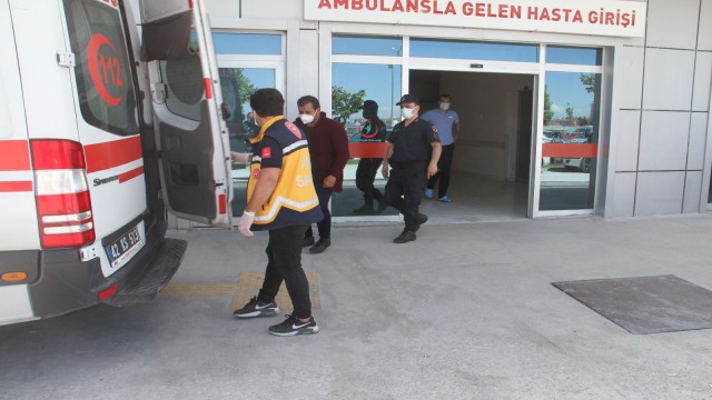 Konyada ambulans şoförünü yaralayan hasta yakını tutuklandı