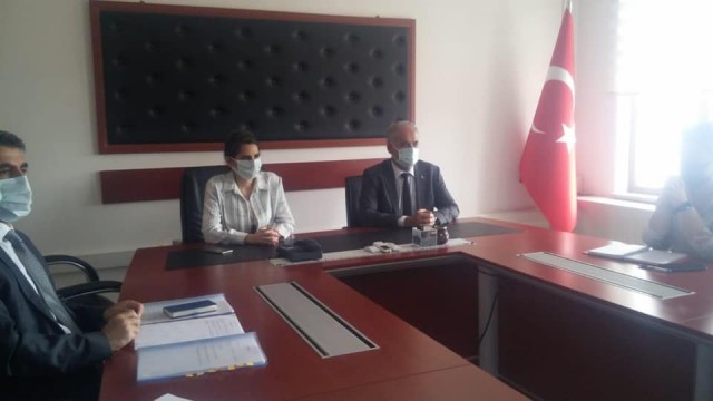 Köylerde çöp toplama hizmetleri görüşüldü