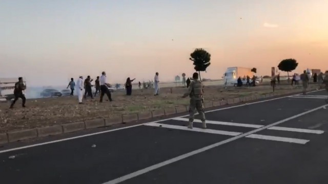 Koyun otlatma kavgası kamerada