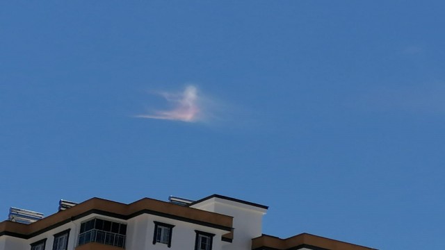 Kozanda “Ateş gökkuşağı” oluştu