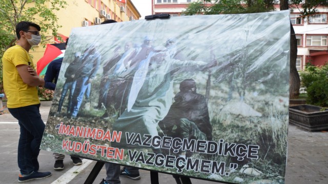 Kudüsteki İsrail zulmü fotoğraf kareleriyle anlatıldı