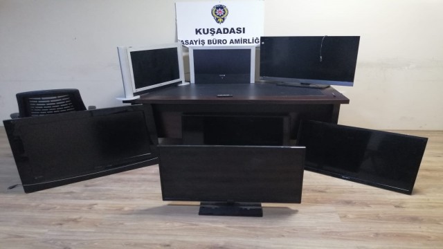 Kuşadasında hırsızlık şüphelilerine operasyon: 2 tutuklama