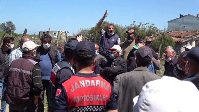 Mahalleli arasında toplulaştırma gerginliği