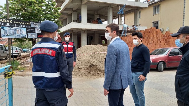 Manyasta pazar erken saatte boşaldı