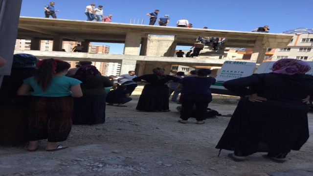 Mardinde inşaattan düşen işçi hayatını kaybetti