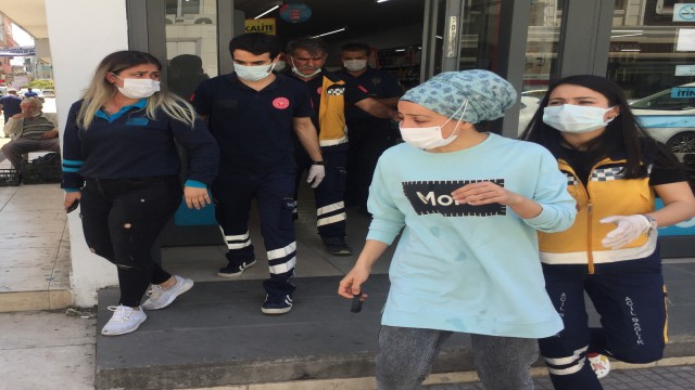 Markette kadınların kavgası karakolda bitti