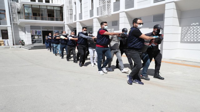 Mersinde Sahil Rüzgarı operasyonunda 6 kişi tutuklandı