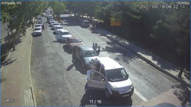 Milli Parkta 19 Mayıs yoğunluğu