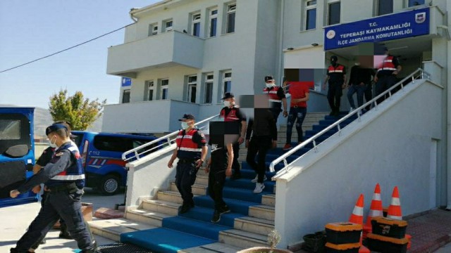 Motosiklet hırsızlığı yaptığı belirlenen 5 kişi yakalandı