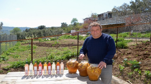 Mudanyalı üretici 9 çeşit organik sirke üretiyor