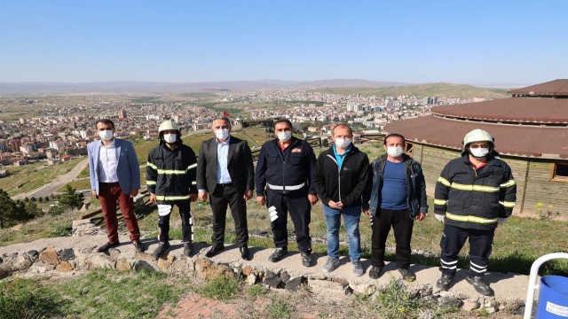 Nevşehirde Ramazan Bayramı dolayısıyla 11 pare top atışı