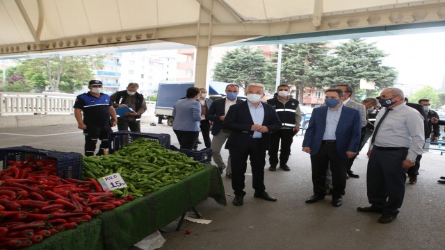 Nilüferde pazarlara sıkı denetim