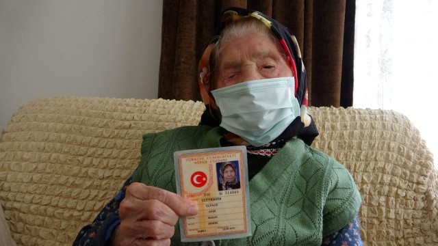 O Trabzonun en yaşlı annesi