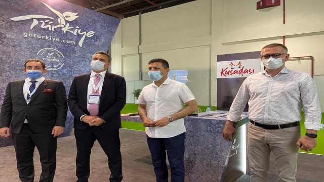 Orta Doğunun en büyük turizm fuarında Kuşadasına yoğun ilgi