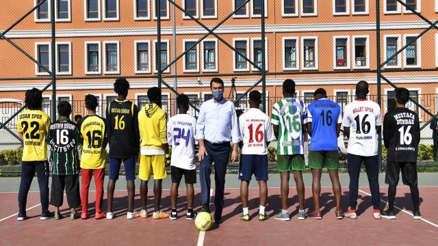 Osmangazide spor turnuvası start aldı