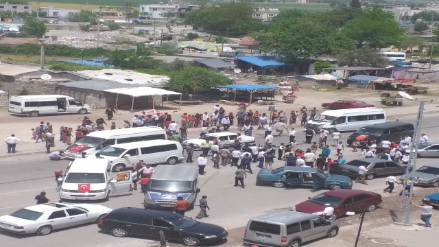 Osmaniyede tam kapanmada şok eden görüntüler