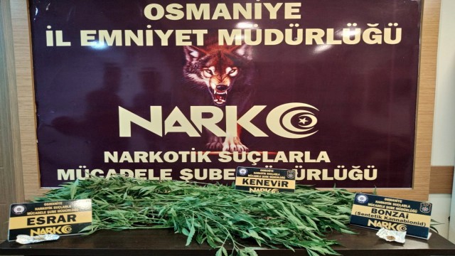 Osmaniyede uyuşturucu operasyonu