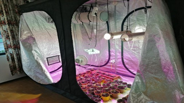 Oteli uyuşturucu imalathanesine çevirmişler