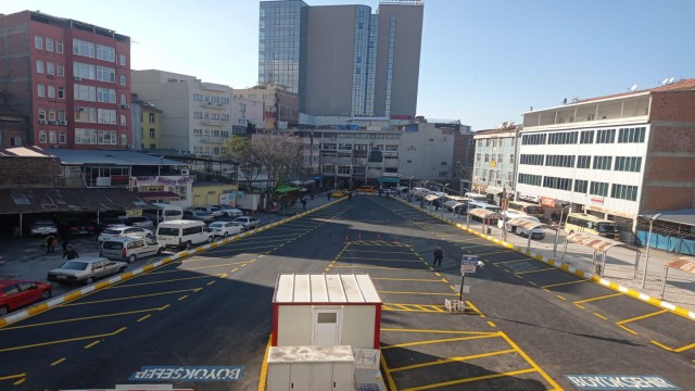 Otoparklar dezenfekte ediliyor