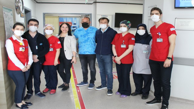 Özel İmperial Hastanesinde bayramlaşma