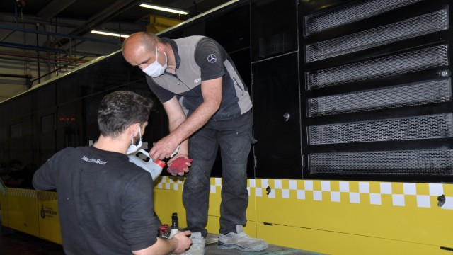 (Özel) İstanbulda tek tip renk toplu taşıma dönemi başlıyor